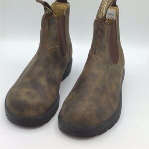 Blundstone Brown Leather Ankle Boots